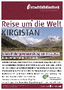 Kirgistan Februar Wiederholung Plakat