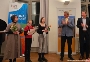 von links nach rechts: Emiko Kaneda, Fagottlehrerin, Tjade Kasüske, Fagott - 2. Preis, Elisabeth Trost, Oboe - 3. Preis beim Landeswettbewerb, Peter Paul - Präsident der Bürgerschaft, Ralf Bernhardt - Geschäftsführer der SWS Energie GmbH