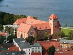 Hier findet das Fest statt - in der Aula des Hansa-Gymnasiums